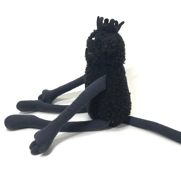 Neighborhood Vintage Stuffed Animal Black