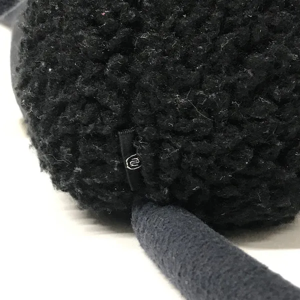Neighborhood Vintage Stuffed Animal Black