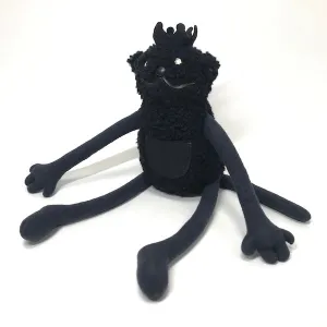 Neighborhood Vintage Stuffed Animal Black
