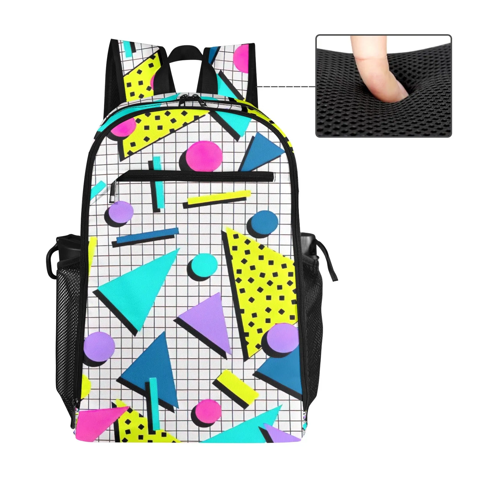 Neon Frost All Over Print Leisure Sports Backpack