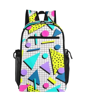 Neon Frost All Over Print Leisure Sports Backpack