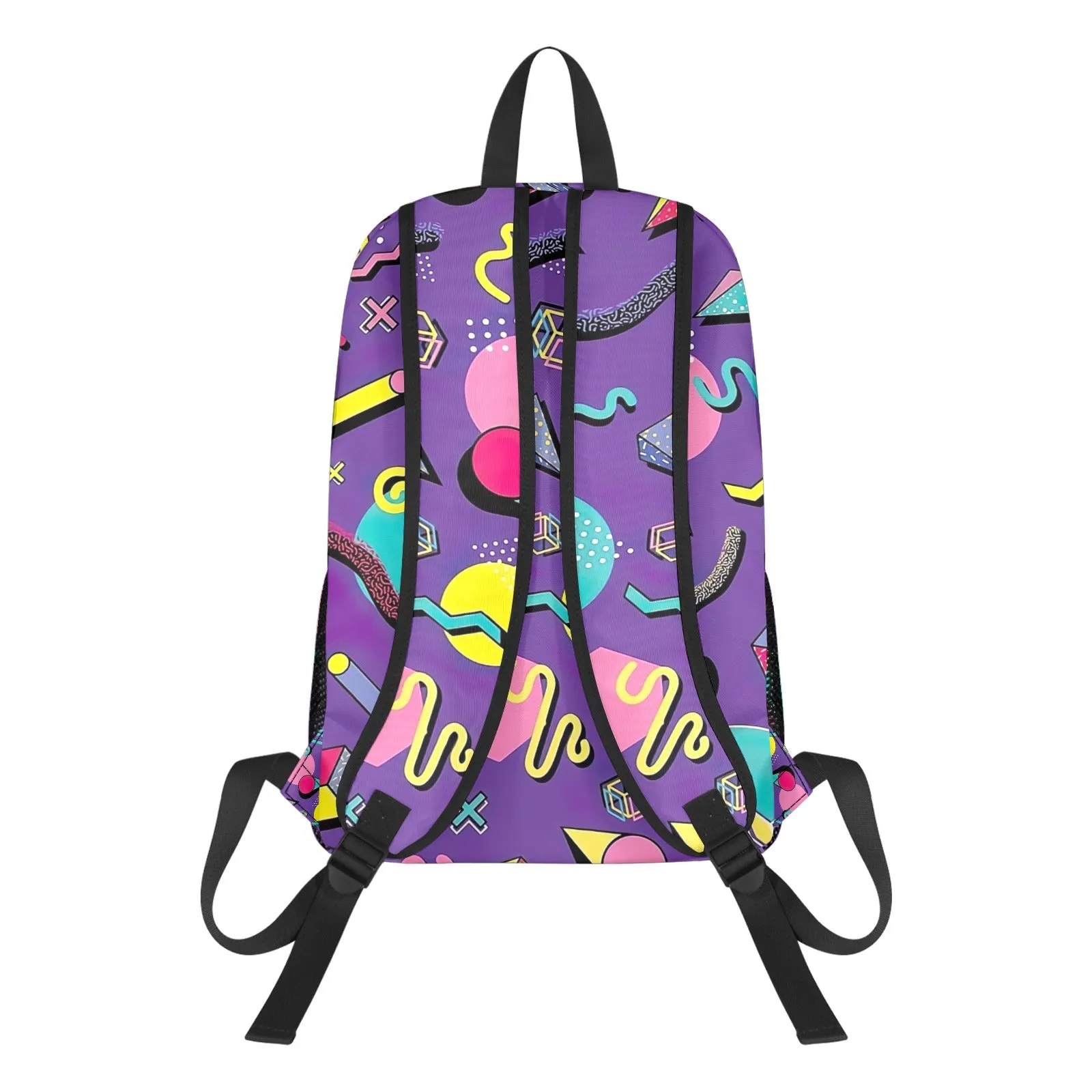 Neon Grape Vibes All Over Print Leisure Sports Backpack