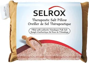 NEW Selrox Therapeutic Salt Pillow Heat Pad - Filled with authentic Himalayan Pink Salt! Natural Himalayan Pink Salt microwavable heating pad for cramps, neck heating pad & hot bag