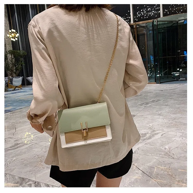 New Small Flap Cross Bags For Women Summer Faux Leather Shoulder Messenger Bag