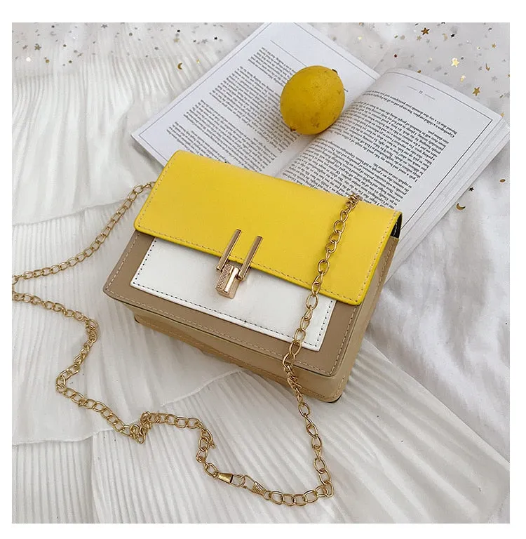 New Small Flap Cross Bags For Women Summer Faux Leather Shoulder Messenger Bag