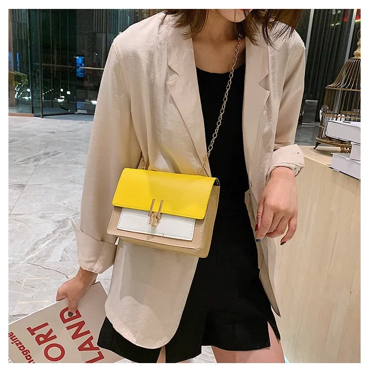 New Small Flap Cross Bags For Women Summer Faux Leather Shoulder Messenger Bag