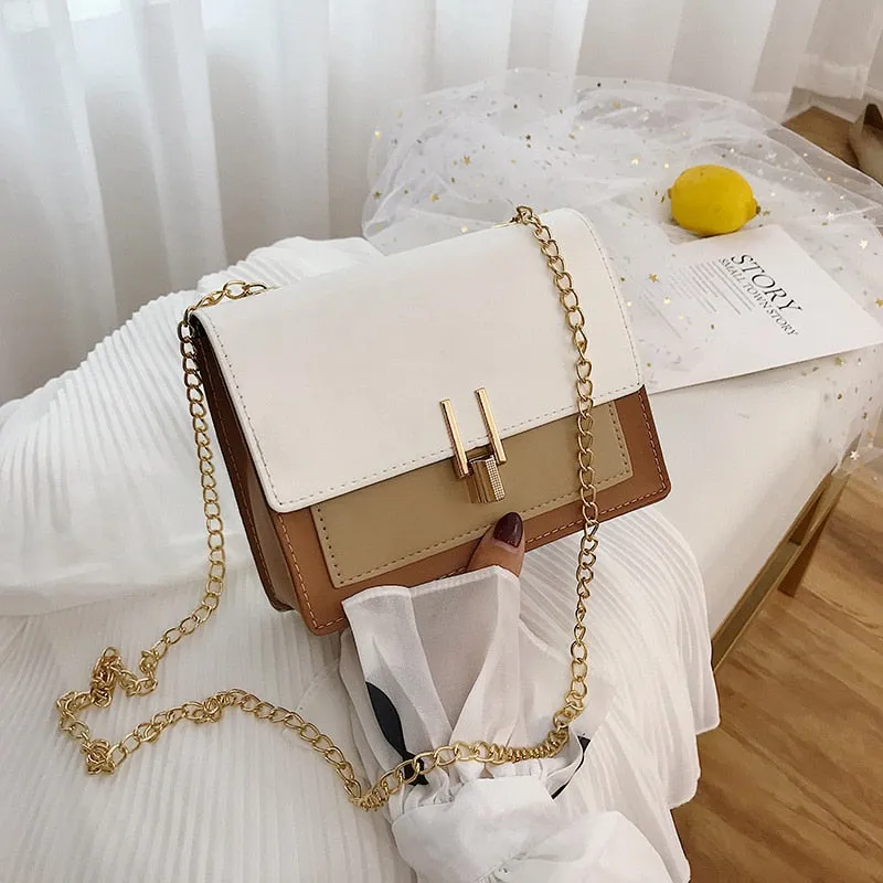 New Small Flap Cross Bags For Women Summer Faux Leather Shoulder Messenger Bag