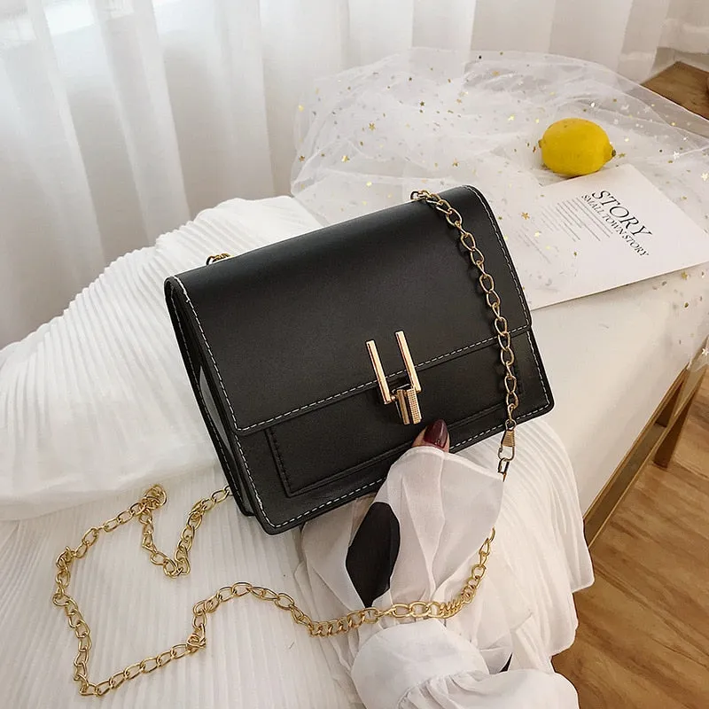 New Small Flap Cross Bags For Women Summer Faux Leather Shoulder Messenger Bag