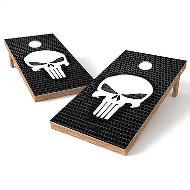 Official Size 2x4 White Reaper Cornhole Game