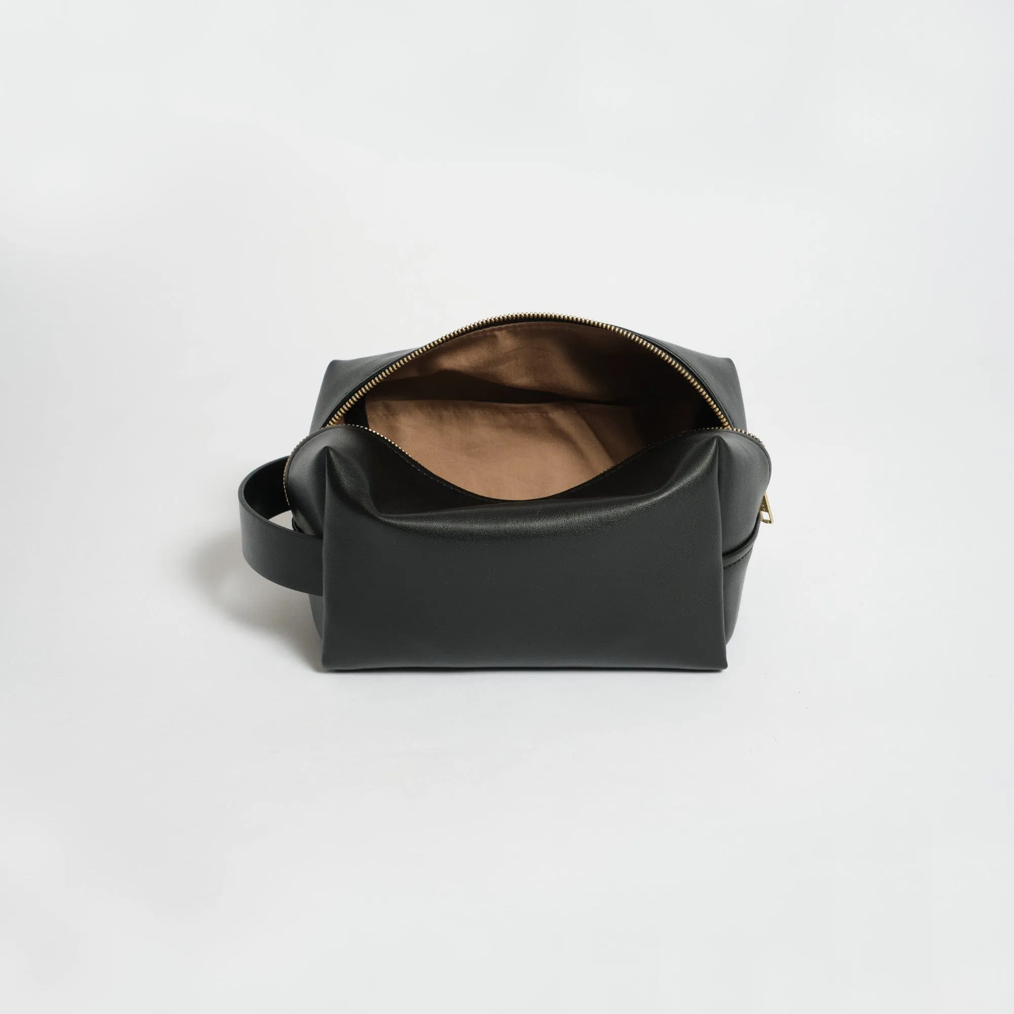 Oleatex Vegan Olive Leather Traveller Set S | Night Black