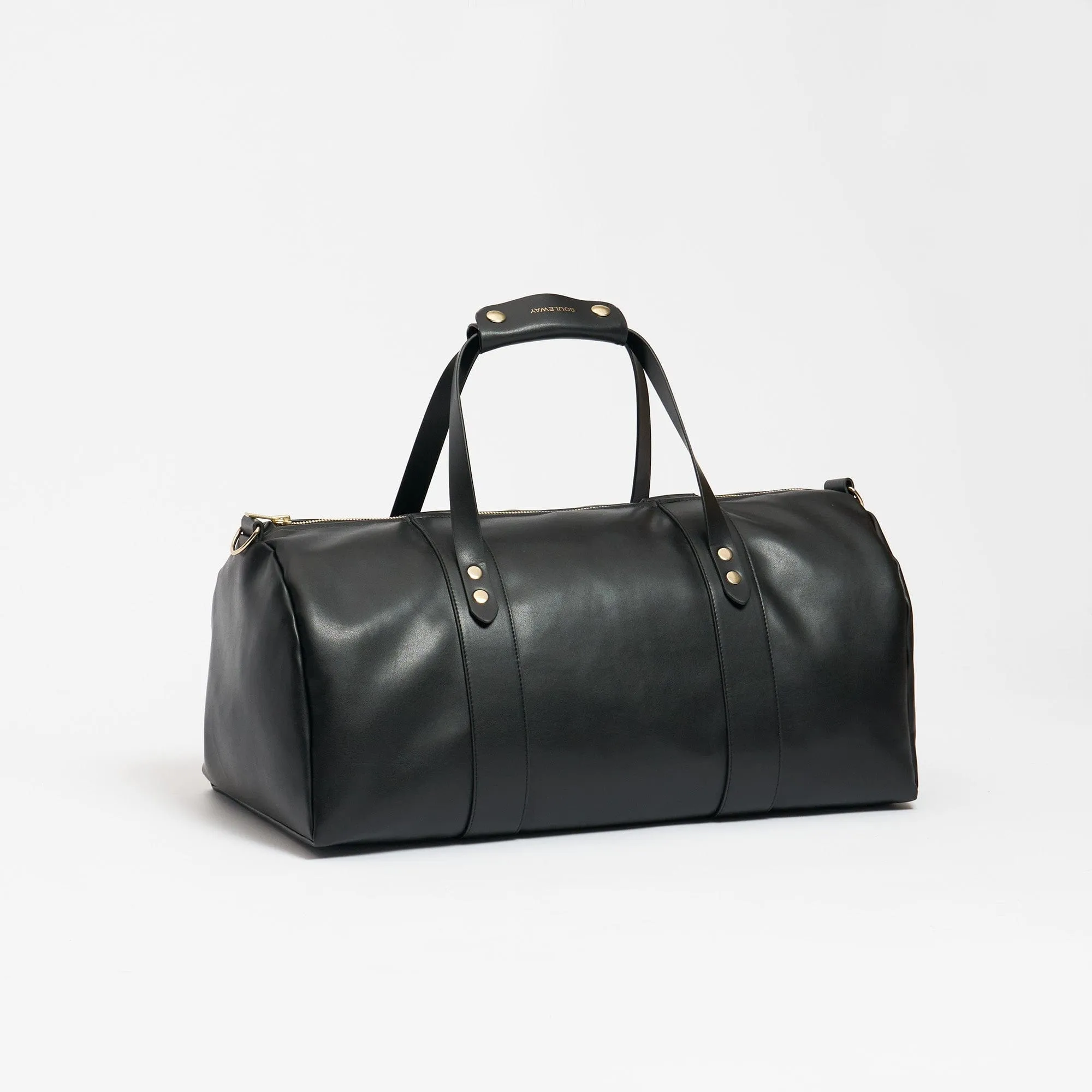 Oleatex Vegan Olive Leather Traveller Set S | Night Black