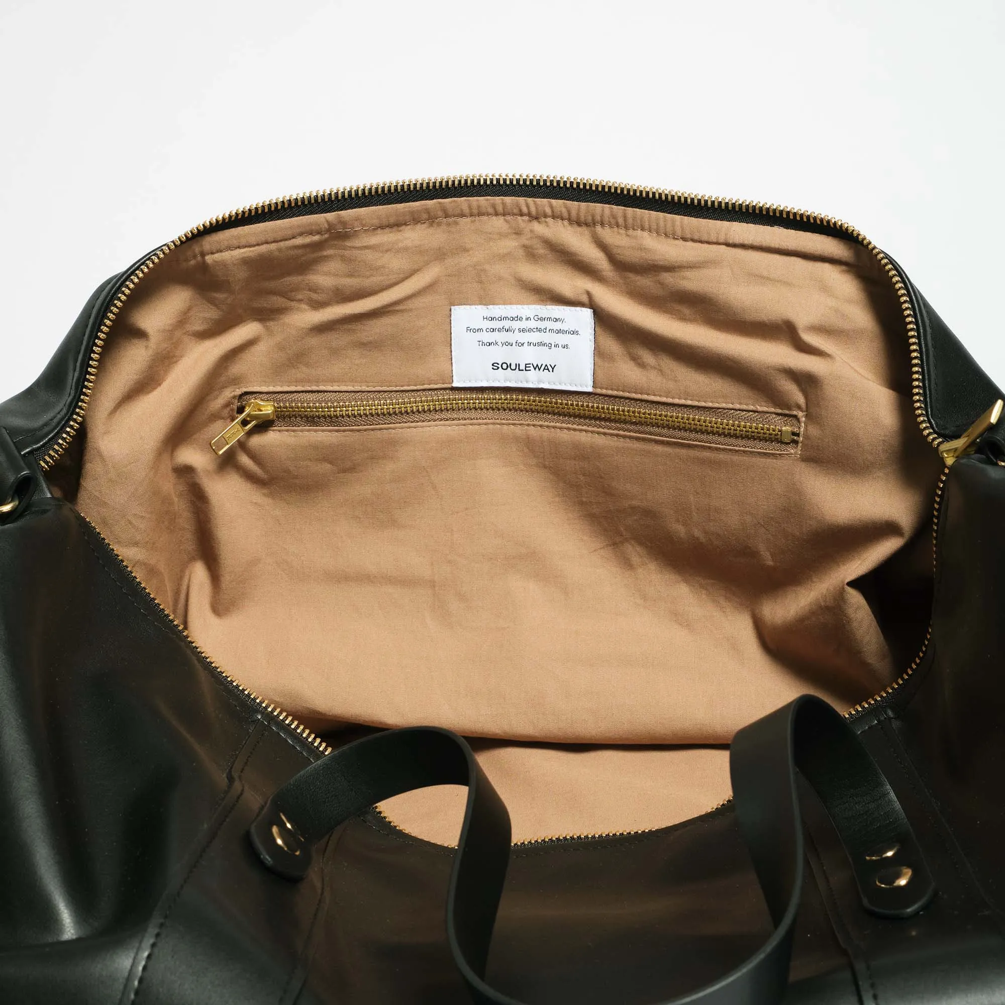 Oleatex Vegan Olive Leather Traveller Set S | Night Black