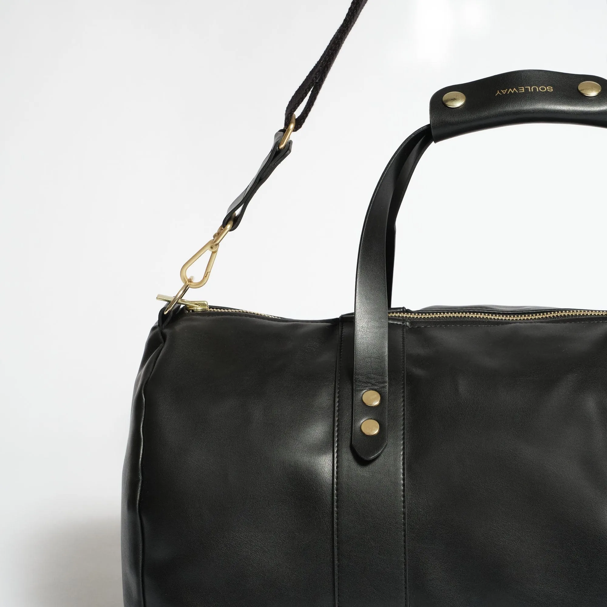 Oleatex Vegan Olive Leather Traveller Set S | Night Black