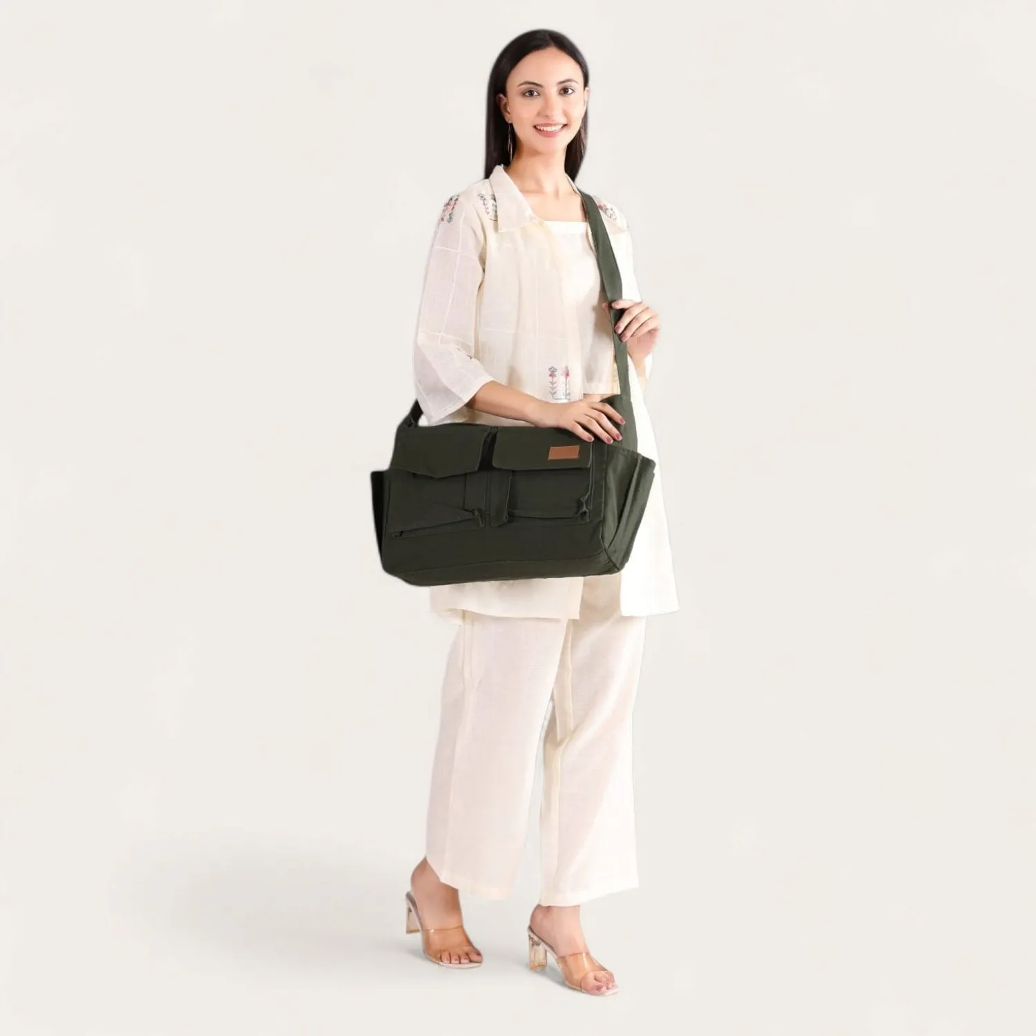 Olive Cargo Bag