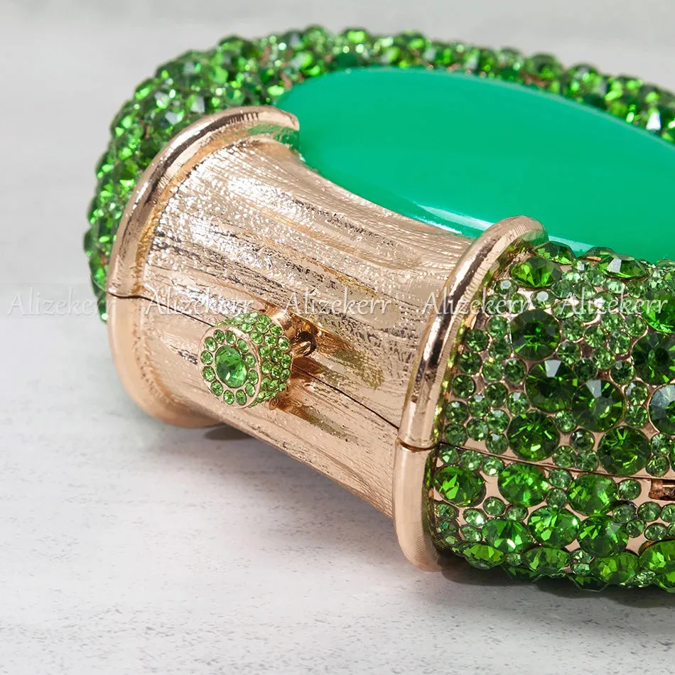 Oval Shaped Diamond Purse