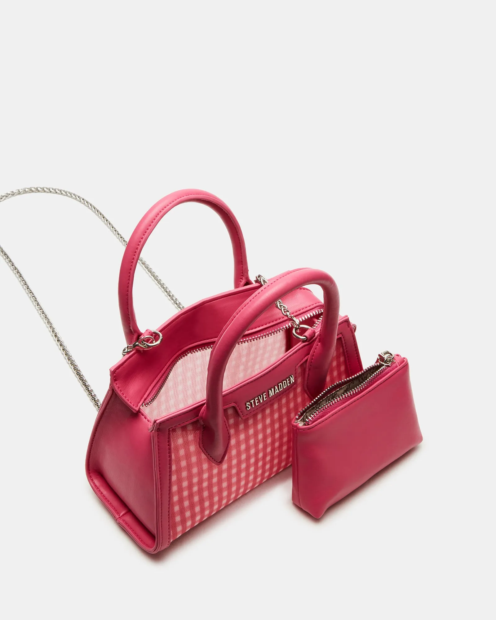 PEACHY BAG RED GINGHAM