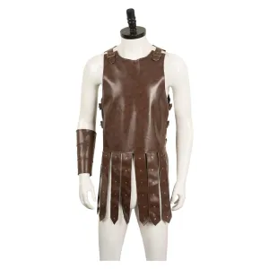 Percy Jackson Brown Breastplate Set Cosplay Costume Outfits
