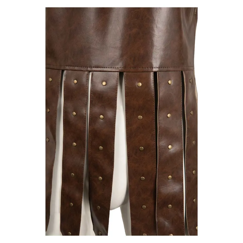 Percy Jackson Brown Breastplate Set Cosplay Costume Outfits