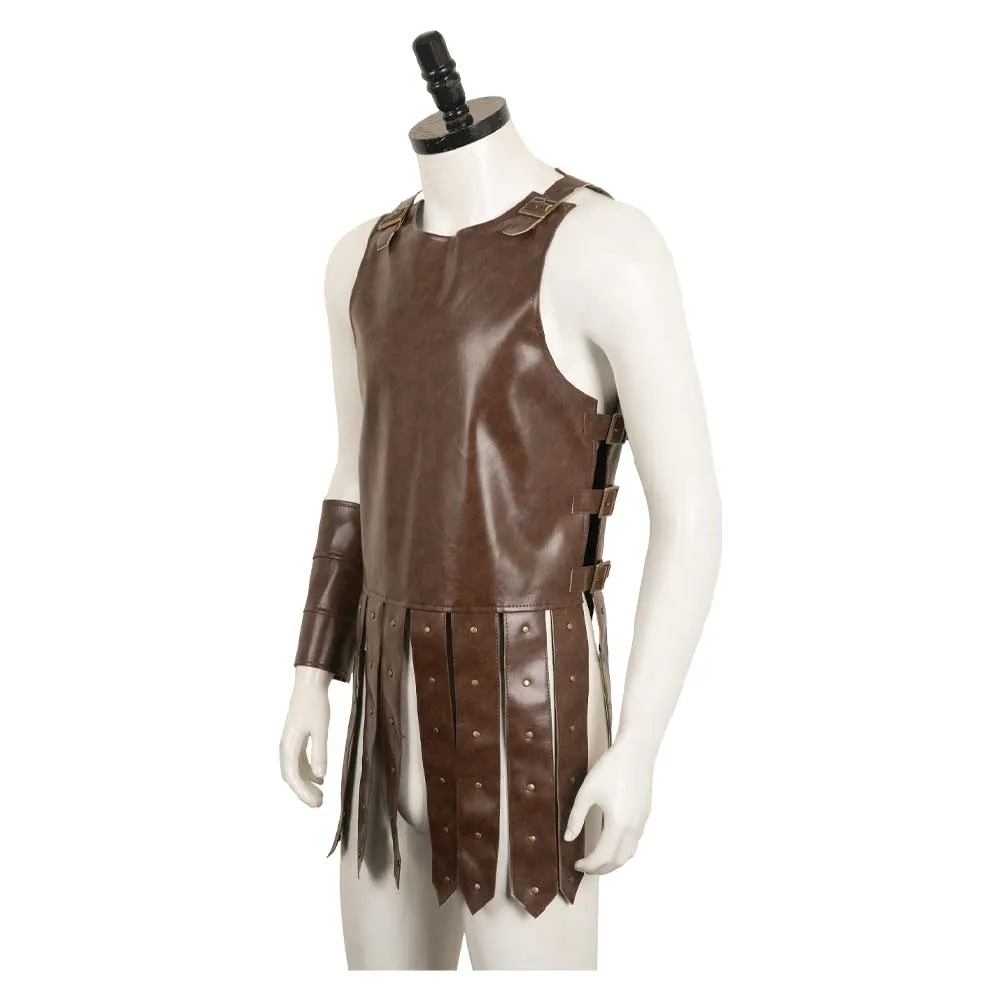 Percy Jackson Brown Breastplate Set Cosplay Costume Outfits