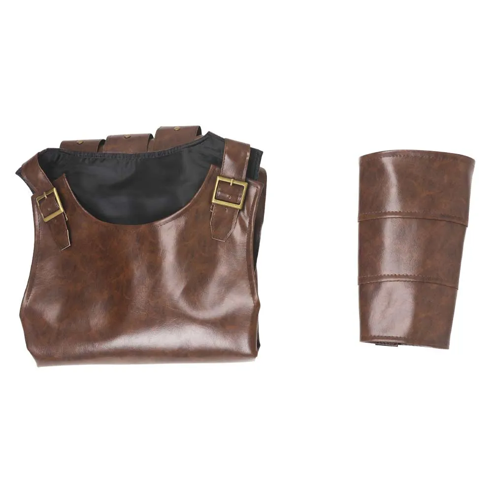 Percy Jackson Brown Breastplate Set Cosplay Costume Outfits