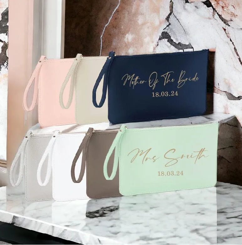Personalised Clutch Bag