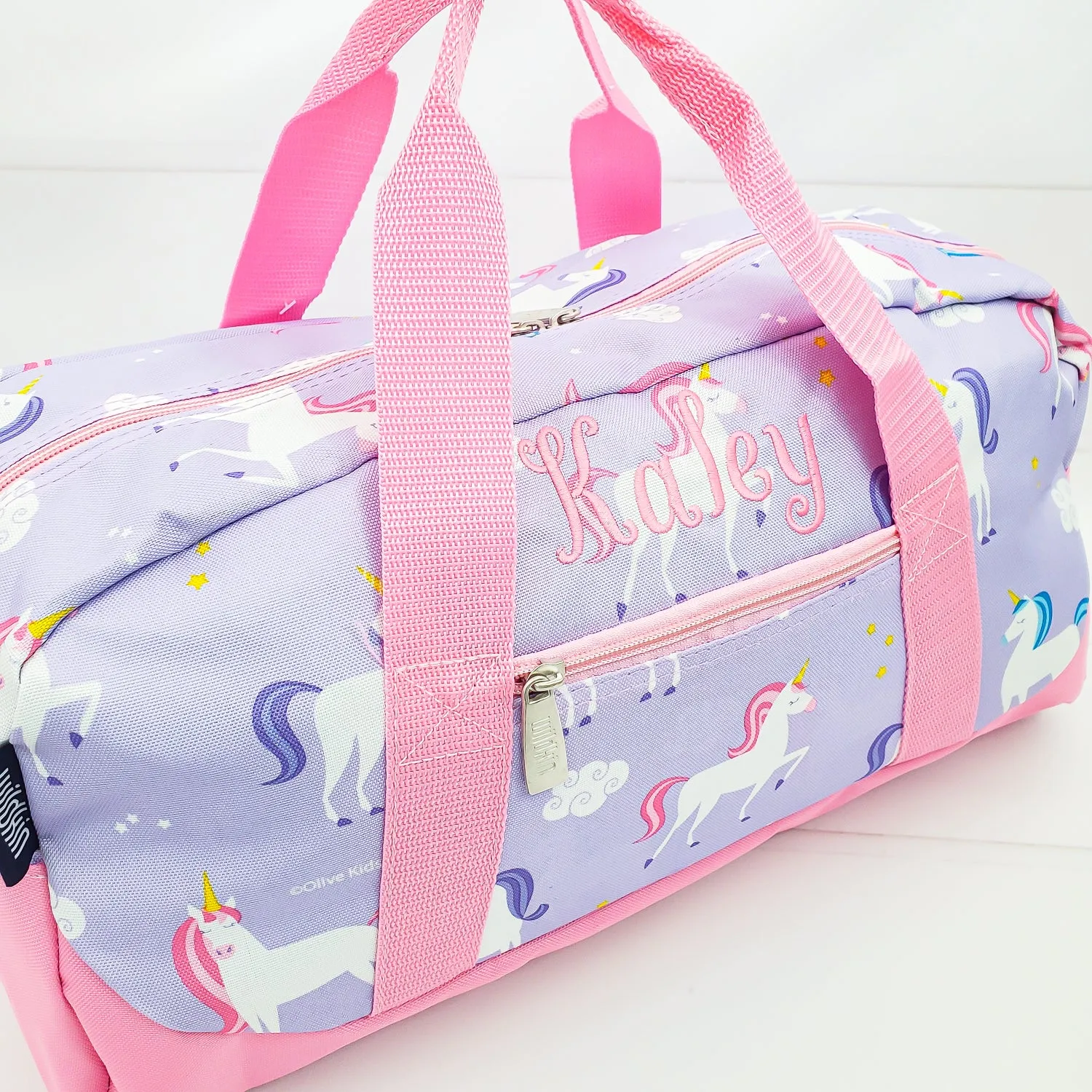 Personalized Overnighter Duffle Bags for Kids - 26 Colors