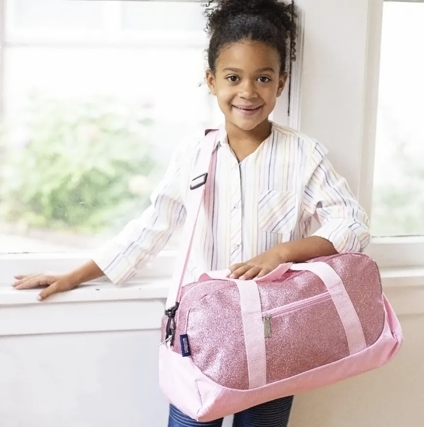 Personalized Overnighter Duffle Bags for Kids - 26 Colors