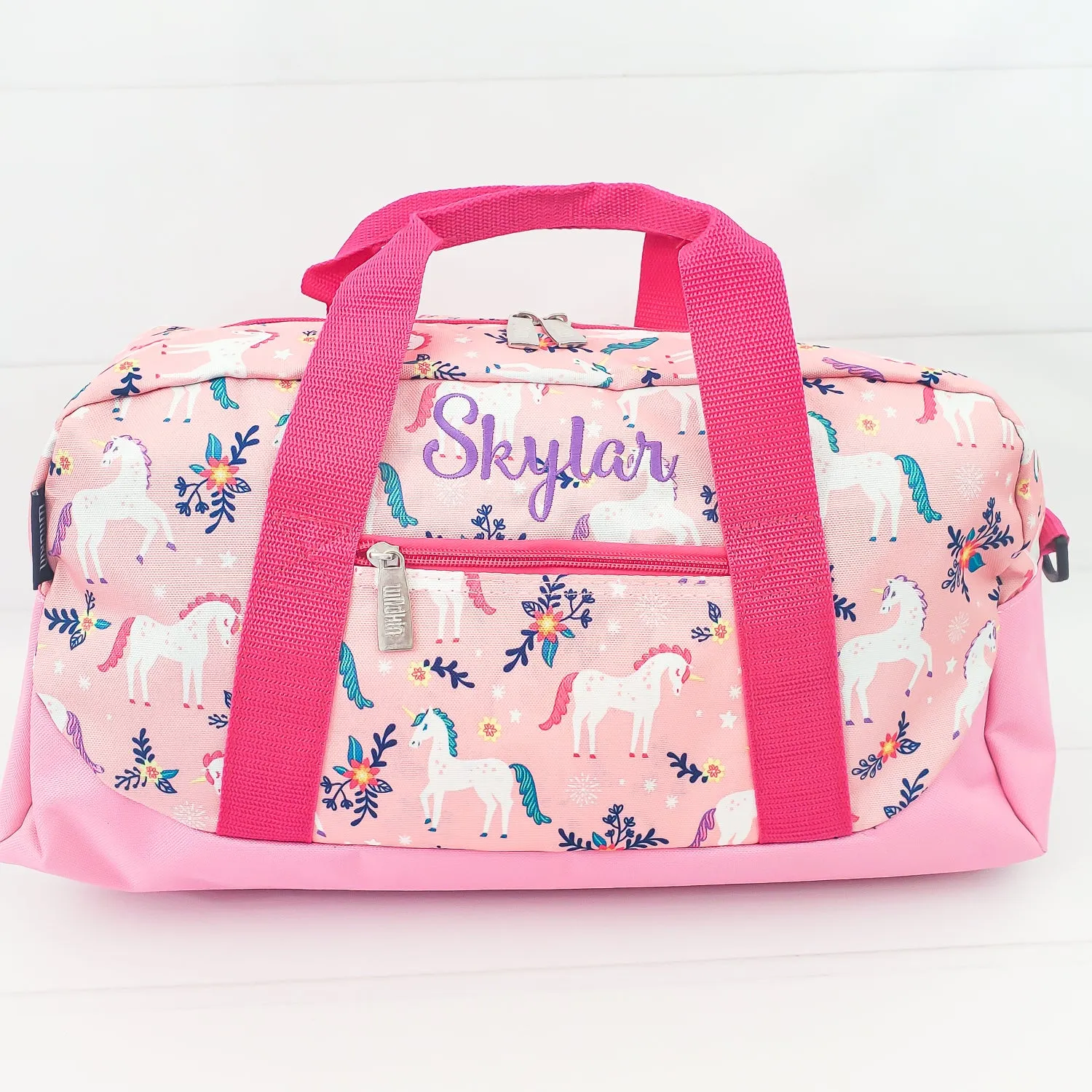 Personalized Overnighter Duffle Bags for Kids - 26 Colors