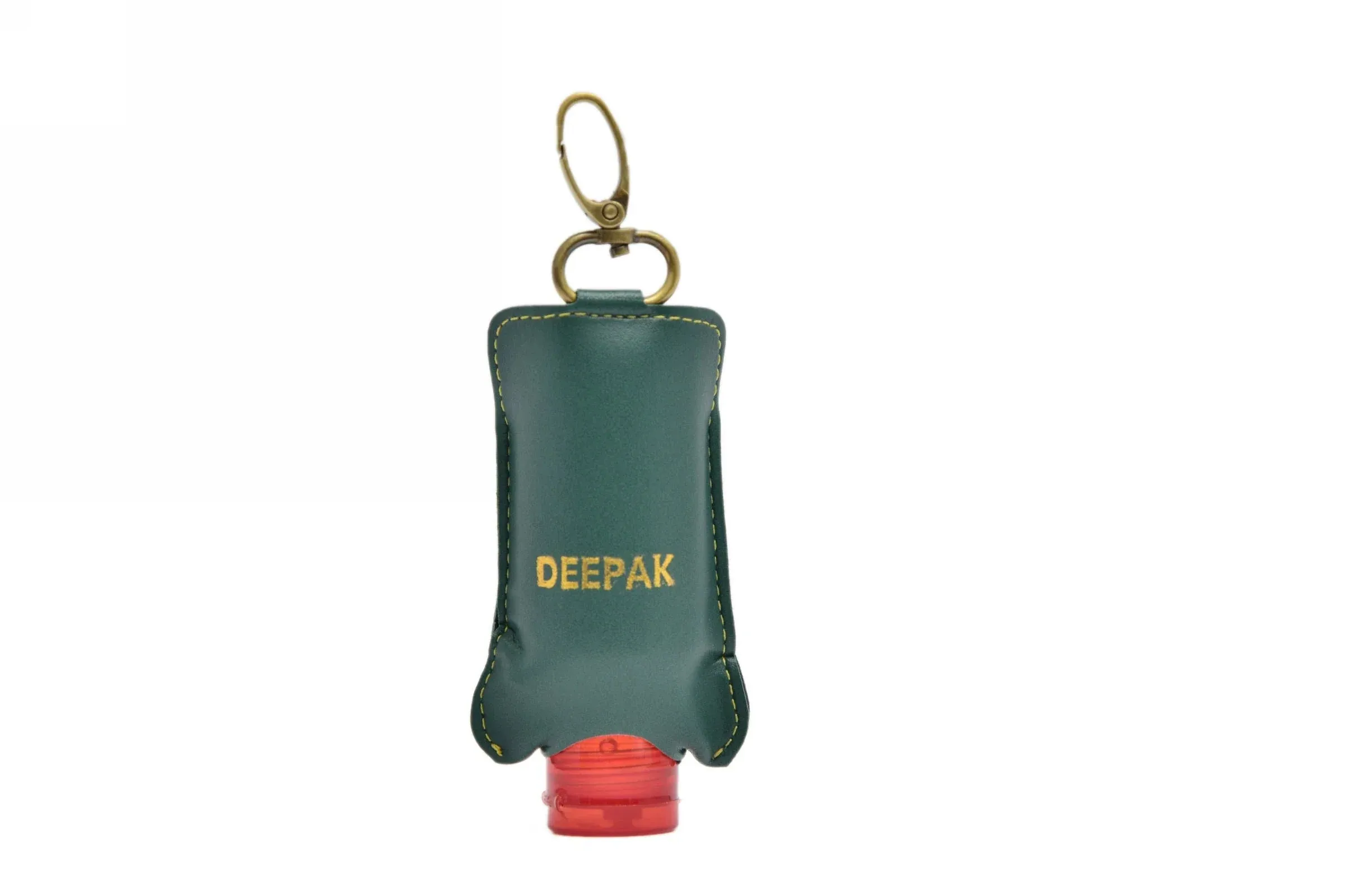 Personalized Sanitizer Holder - Olive Green