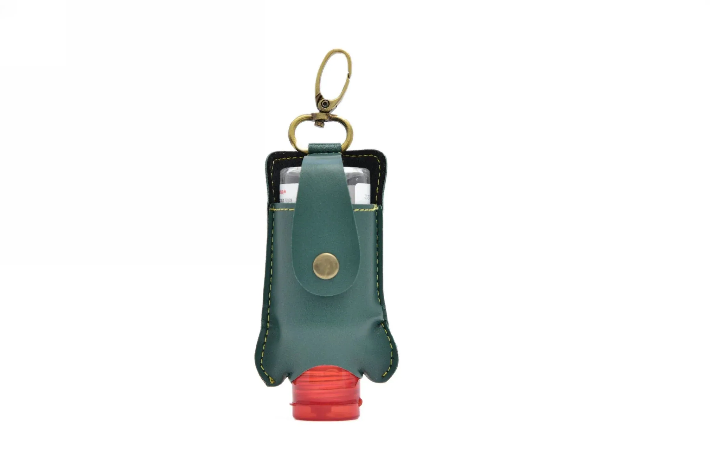 Personalized Sanitizer Holder - Olive Green