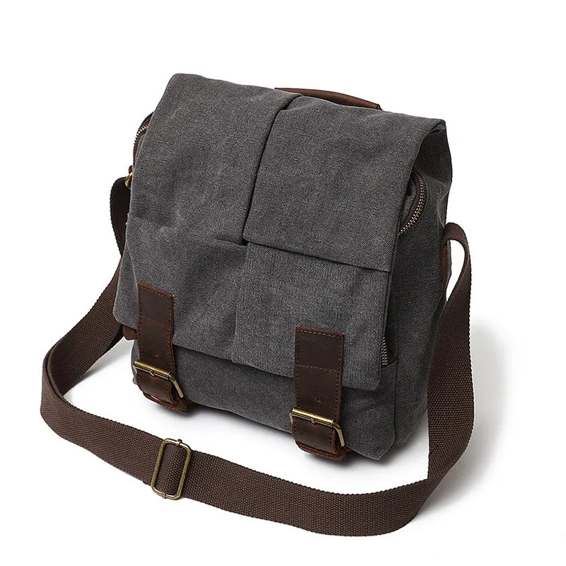 Photographic Hunter Camera Bag Canvas DSLR Camera Bag Vintage Crossbody Messenger Bag 9002