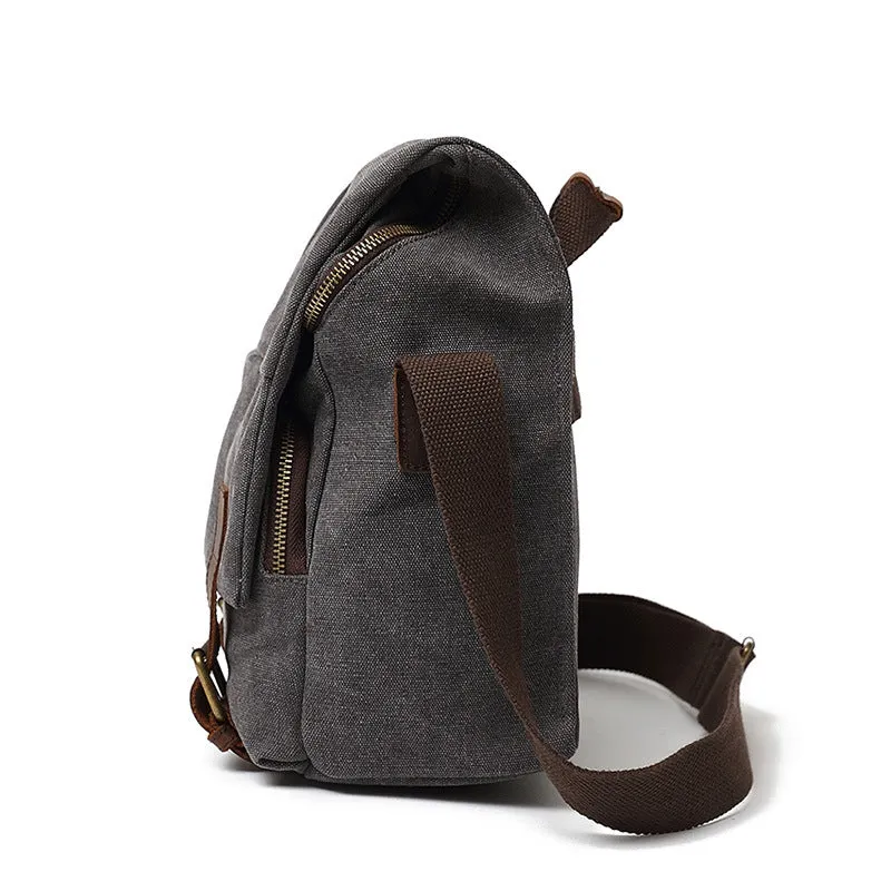Photographic Hunter Camera Bag Canvas DSLR Camera Bag Vintage Crossbody Messenger Bag 9002