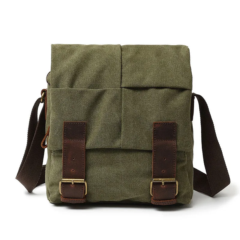Photographic Hunter Camera Bag Canvas DSLR Camera Bag Vintage Crossbody Messenger Bag 9002