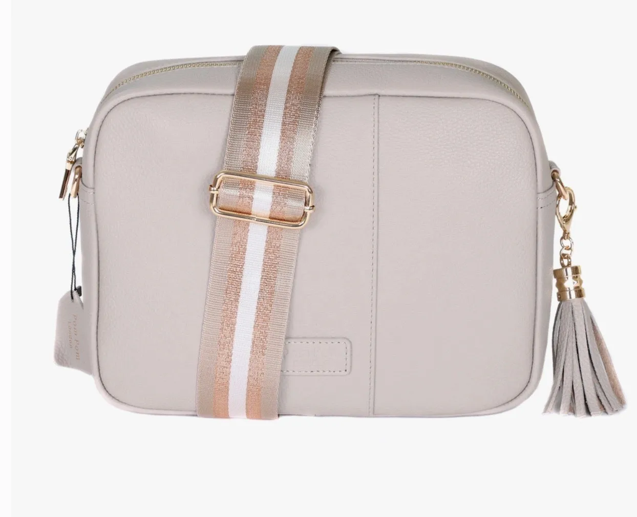Pom Pom London City Plus Bag Stone