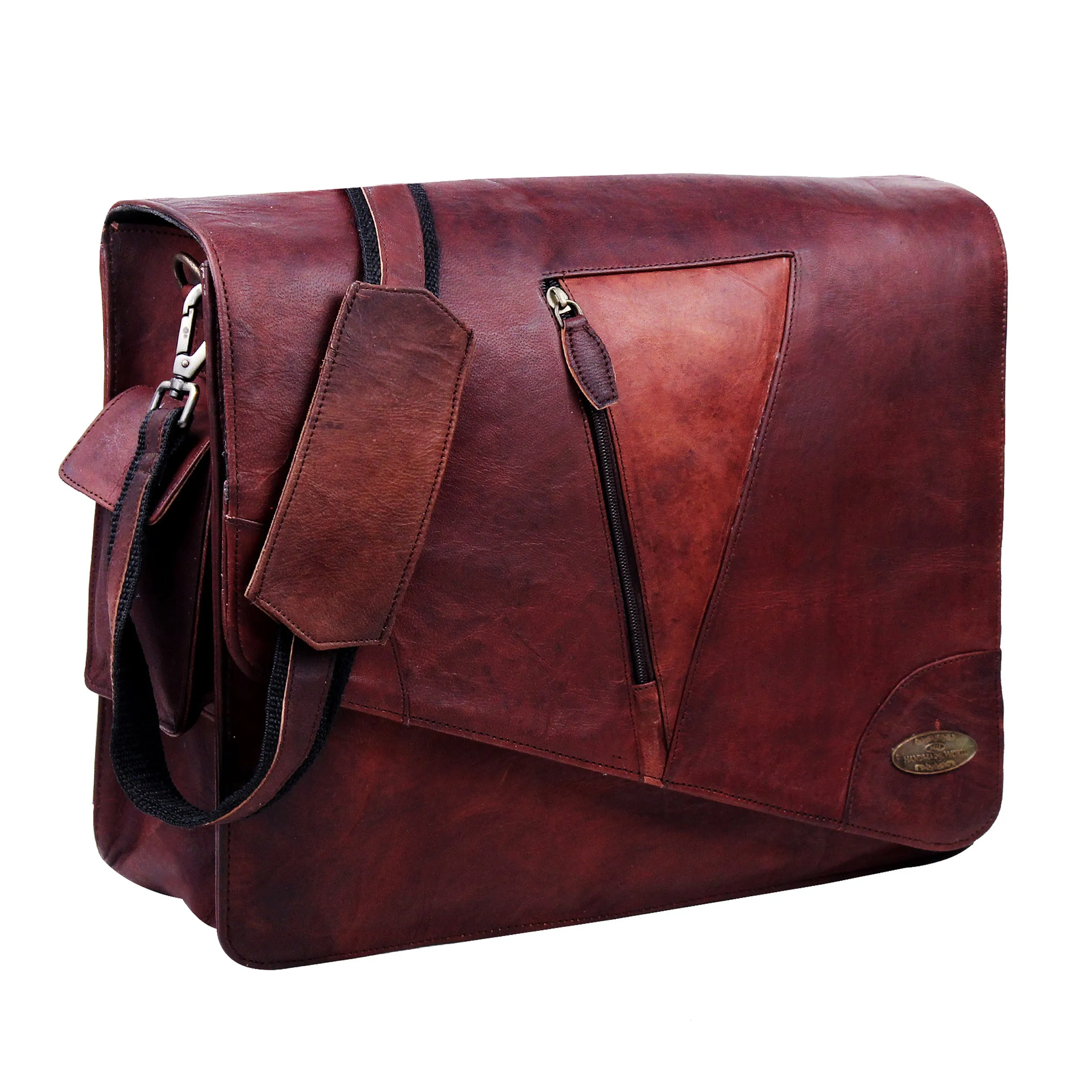 Professional DSLR Camera Leather Bag