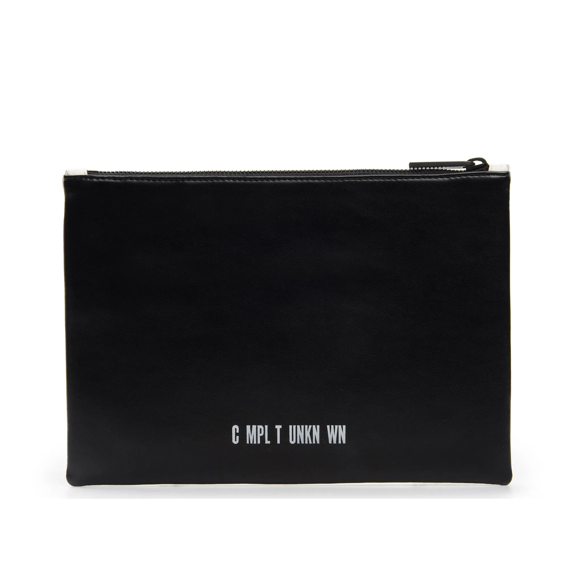 RAZOR BLADE EMBROIDERED CLUTCH BAG