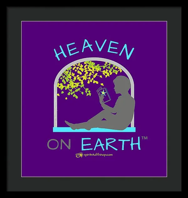 Reading Heaven On Earth - Framed Print