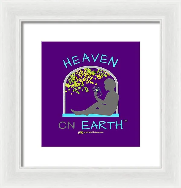 Reading Heaven On Earth - Framed Print