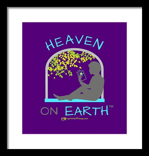 Reading Heaven On Earth - Framed Print