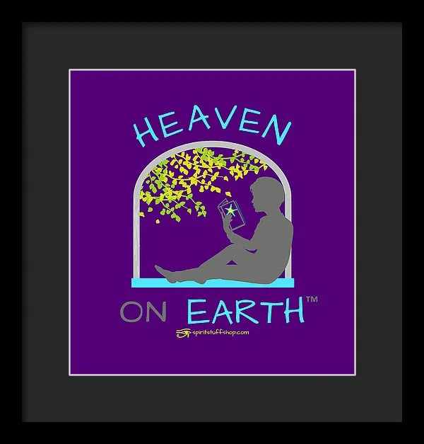 Reading Heaven On Earth - Framed Print
