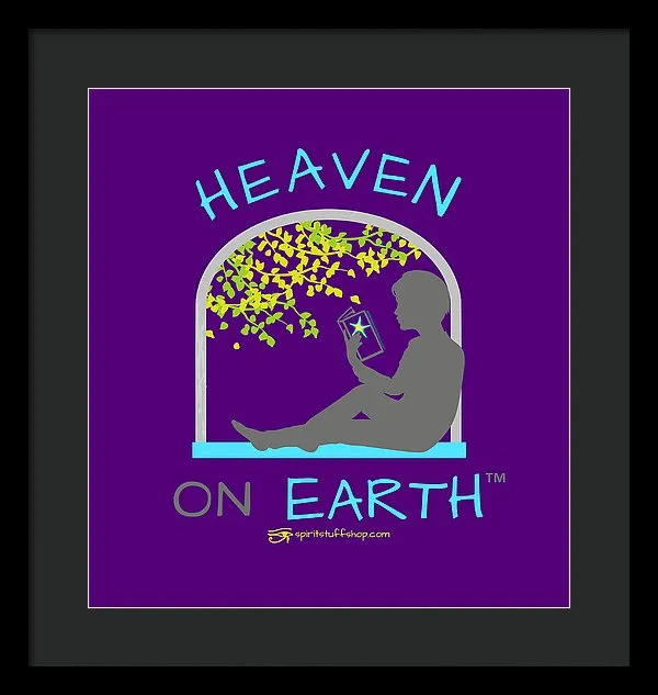Reading Heaven On Earth - Framed Print