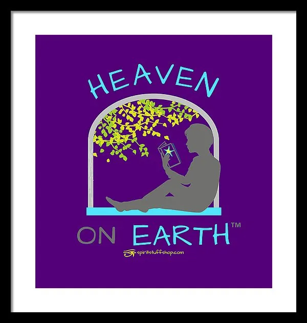 Reading Heaven On Earth - Framed Print