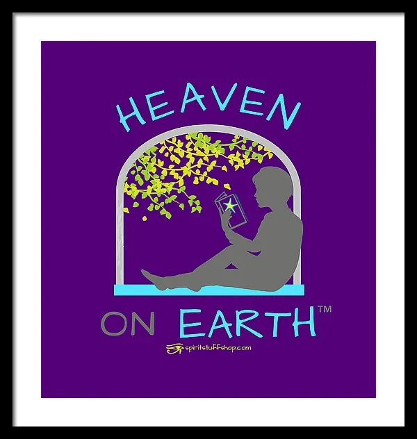 Reading Heaven On Earth - Framed Print