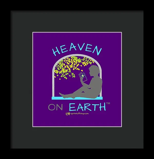 Reading Heaven On Earth - Framed Print