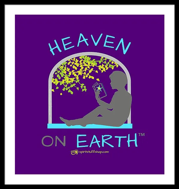 Reading Heaven On Earth - Framed Print