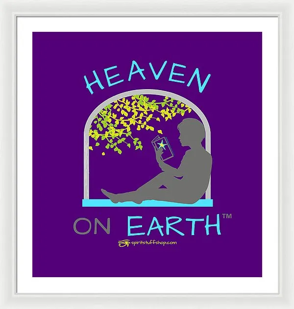 Reading Heaven On Earth - Framed Print