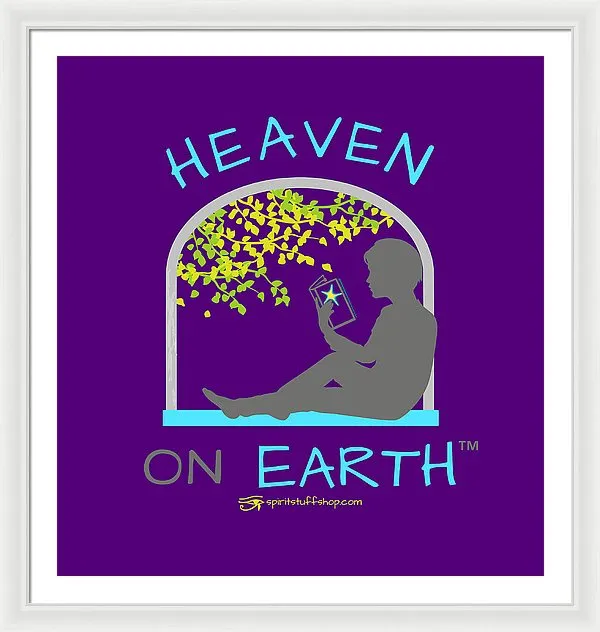 Reading Heaven On Earth - Framed Print