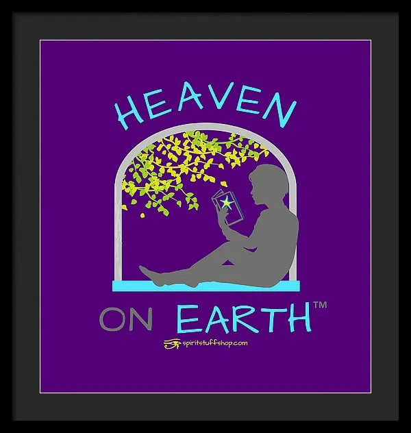 Reading Heaven On Earth - Framed Print