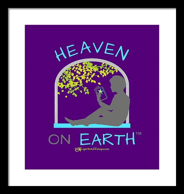 Reading Heaven On Earth - Framed Print