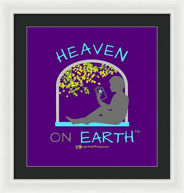 Reading Heaven On Earth - Framed Print